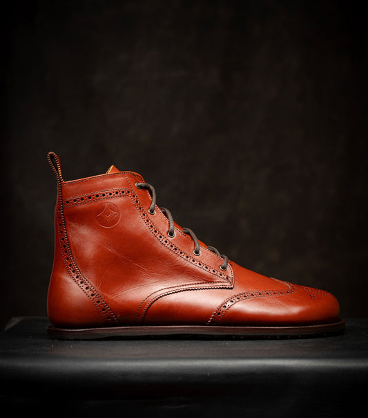 Goodyear Welted Barefoot Chukka Brogue Boots
