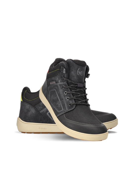 Barefoot Boots Be Lenka ArcticEdge - Charcoal Black