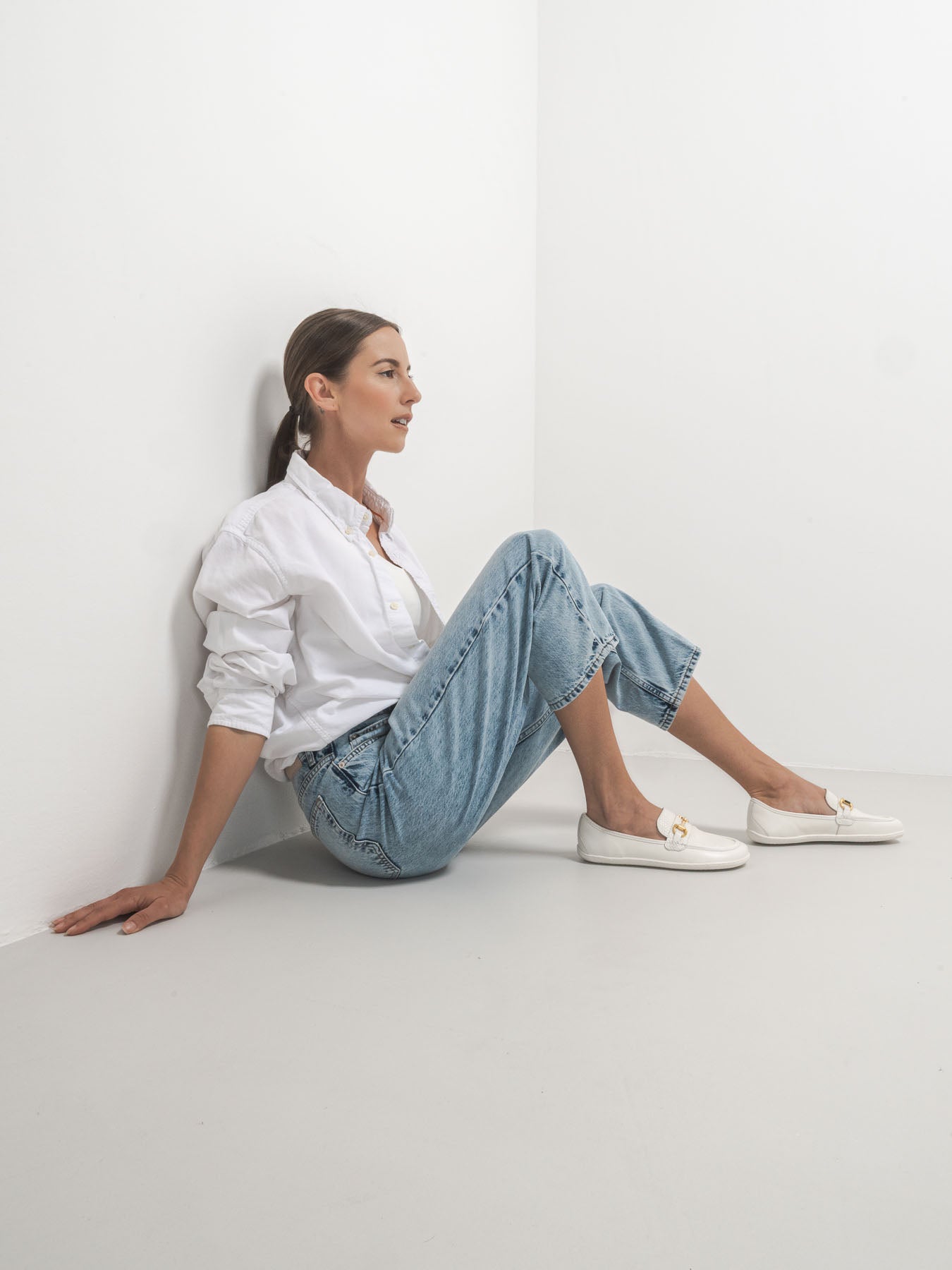 Barefoot Moccasins Be Lenka Divella - Off - White
