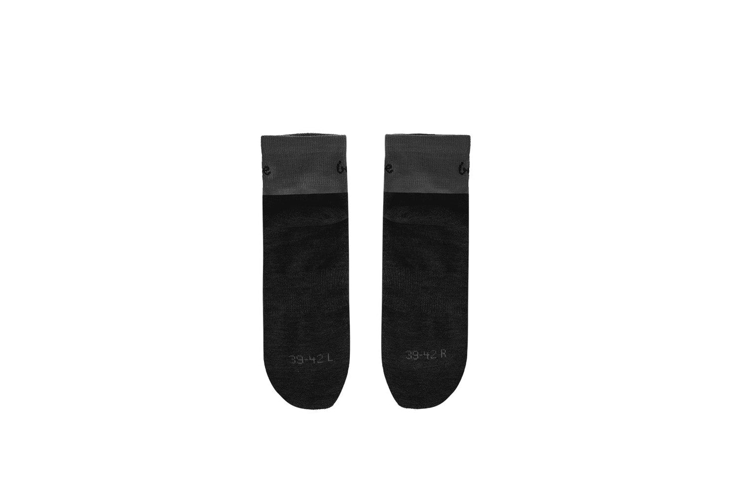Barfußsocken Be Lenka - Crew - Merinowolle – Grau