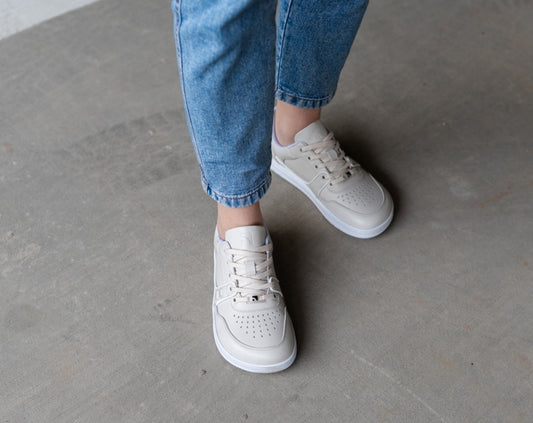 Barfuß-Sneaker Barebarics Arise - Cremeweiß