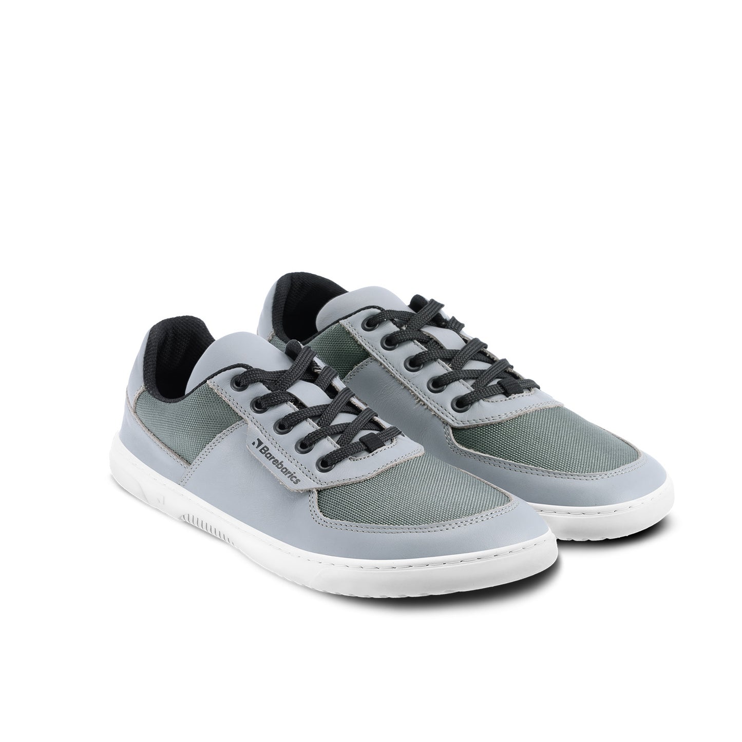 Barfuß-Sneaker Barebarics Bravo - Grau & Weiß