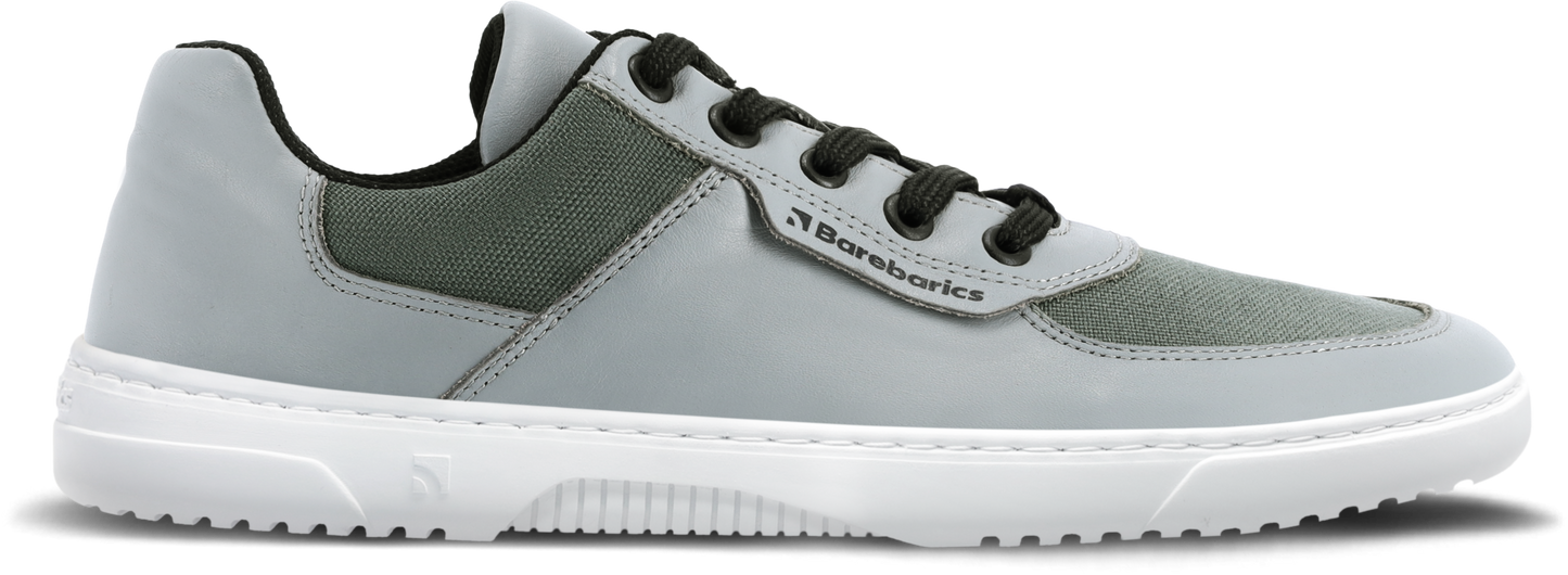 Barfuß-Sneaker Barebarics Bravo - Grau & Weiß
