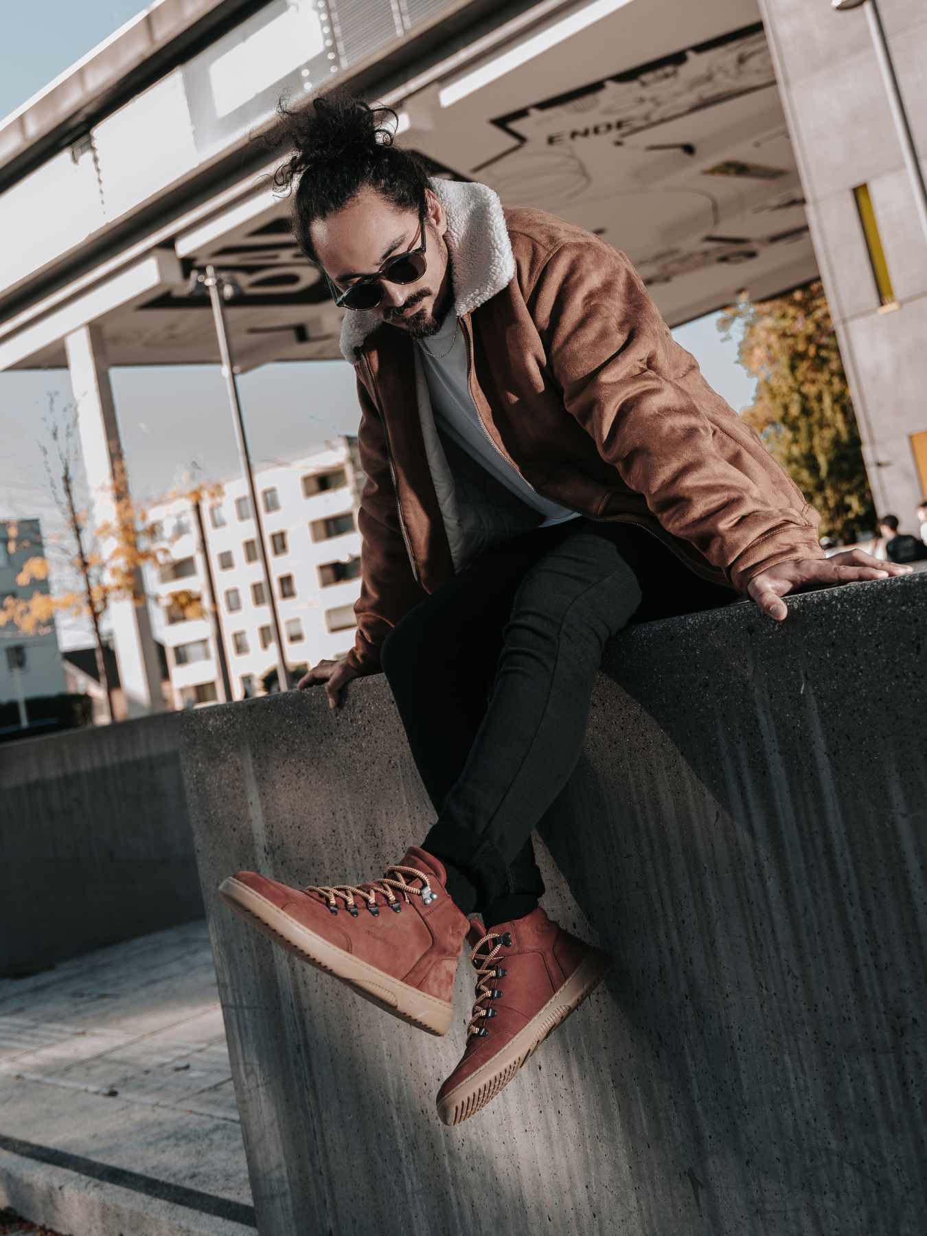 Barfuß-Sneaker Barebarics Element - Clay Red