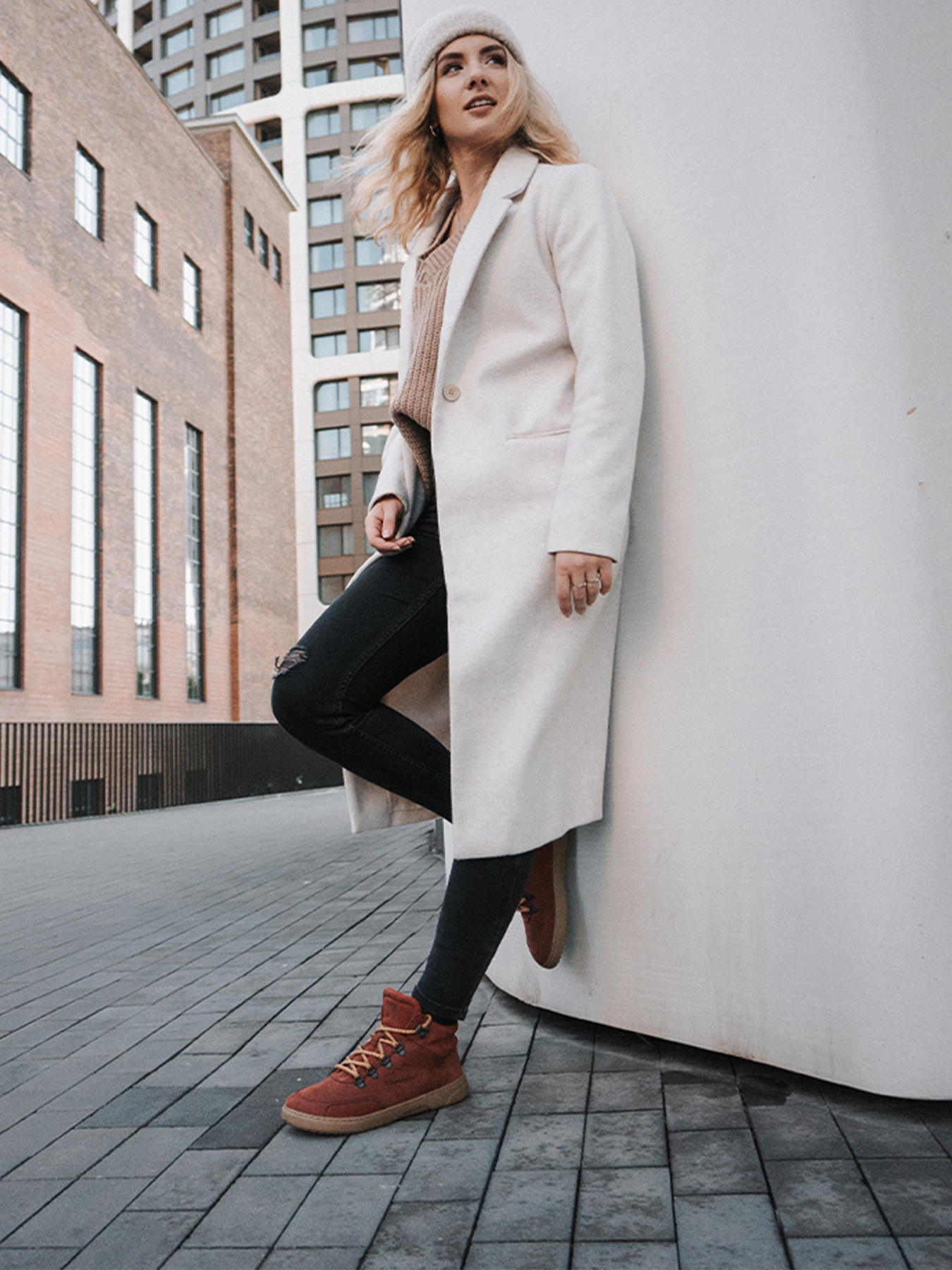 Barfuß-Sneaker Barebarics Element - Clay Red