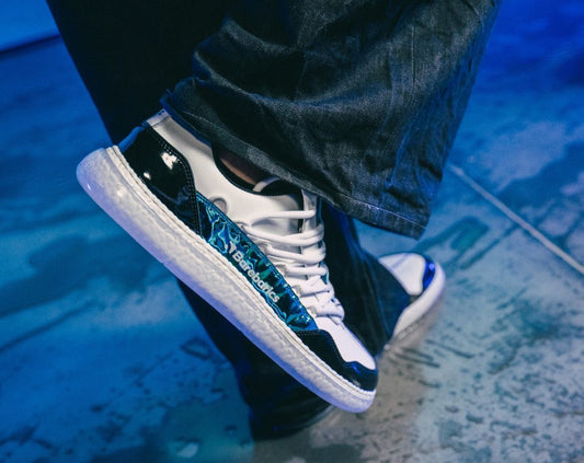 Barfuß-Sneaker Barebarics Futura - Irisierendes Weiß