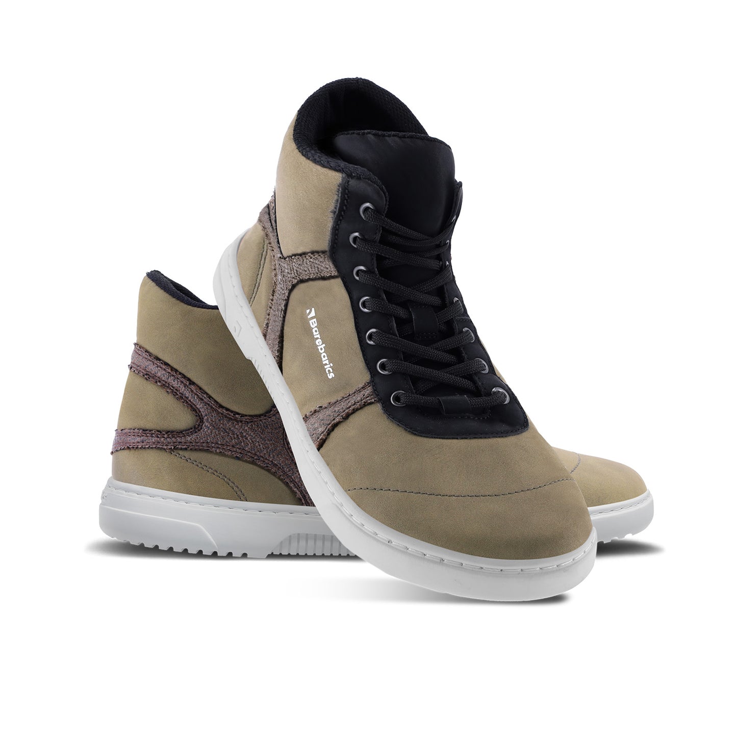 Barfuß-Sneaker Barebarics - Hifly - Dunkelgrün & Grau