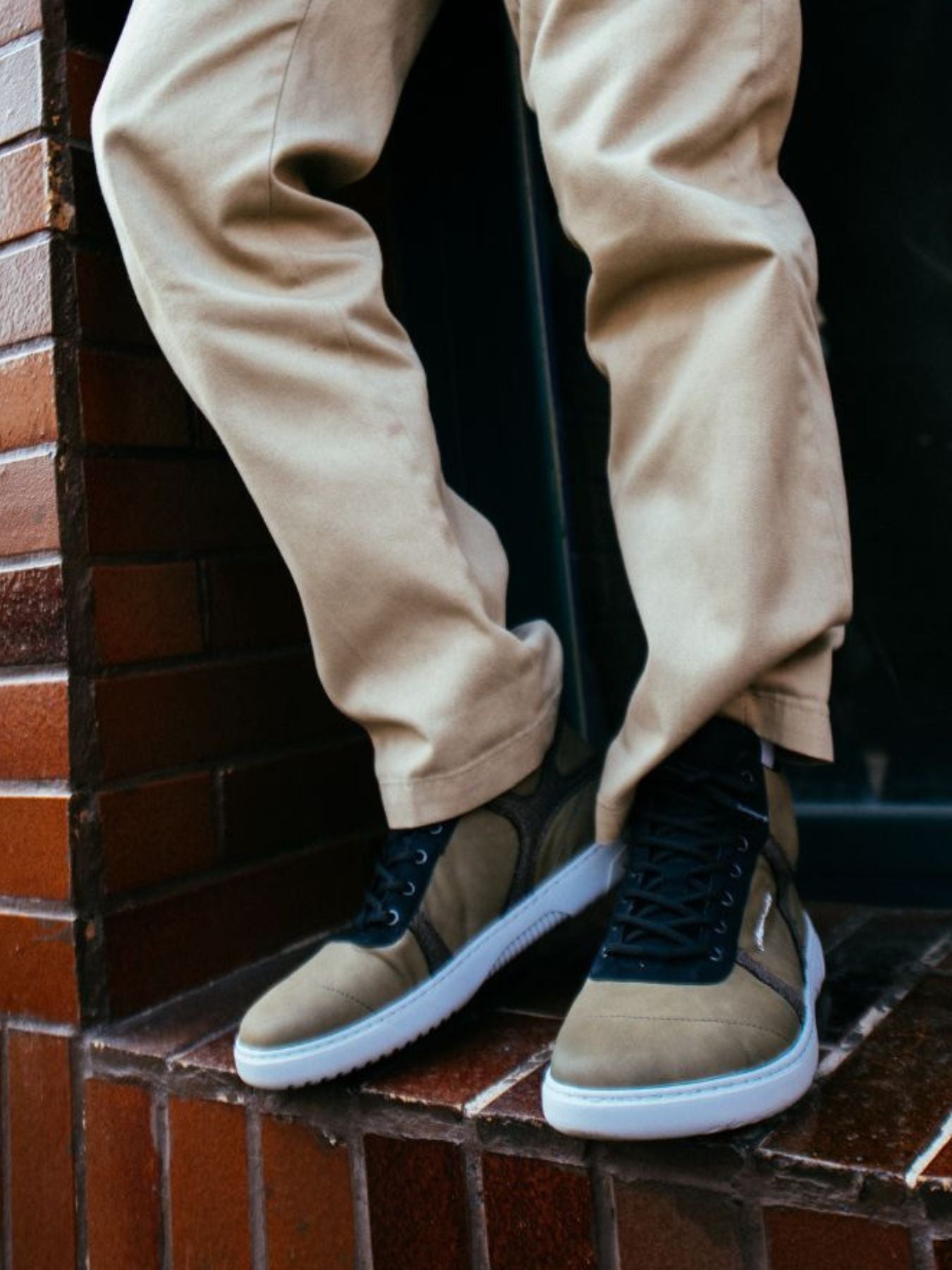 Barfuß-Sneaker Barebarics - Hifly - Dunkelgrün & Grau