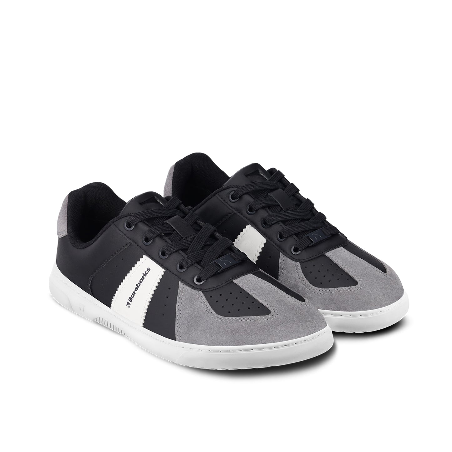 Barfuß-Sneaker Barebarics Icara - Schwarz & Dunkelgrau