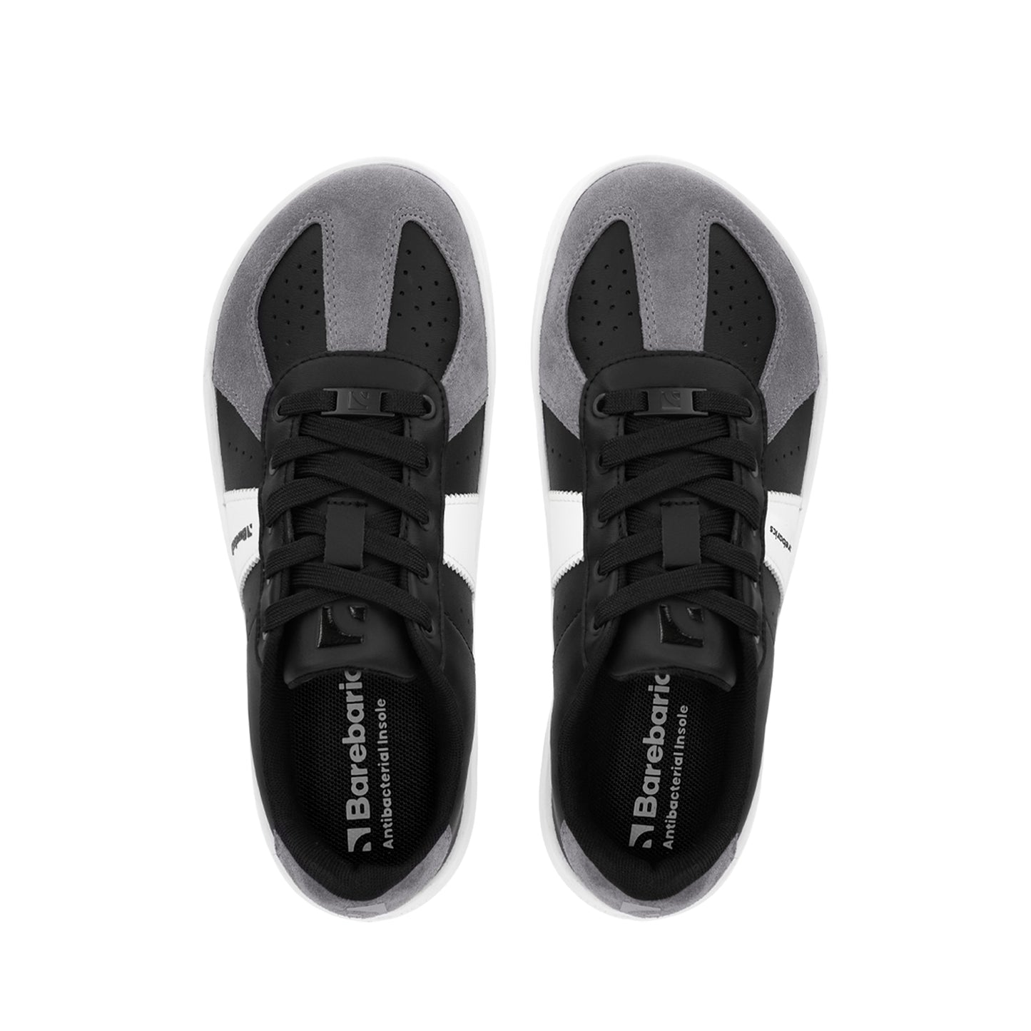 Barfuß-Sneaker Barebarics Icara - Schwarz & Dunkelgrau