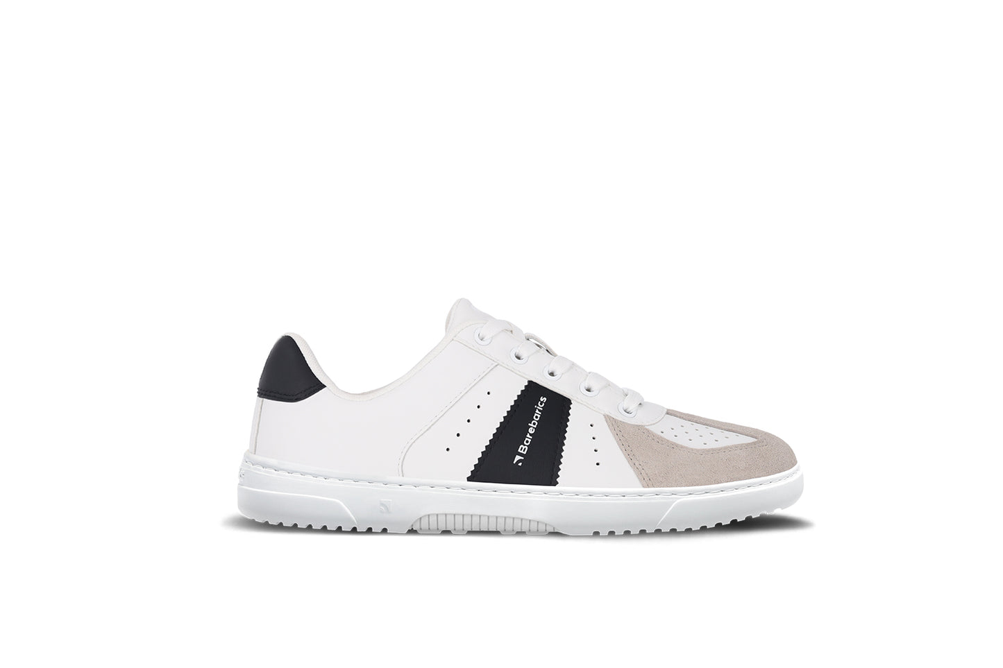 Barefoot Sneakers Barebarics Icara - White & Beige