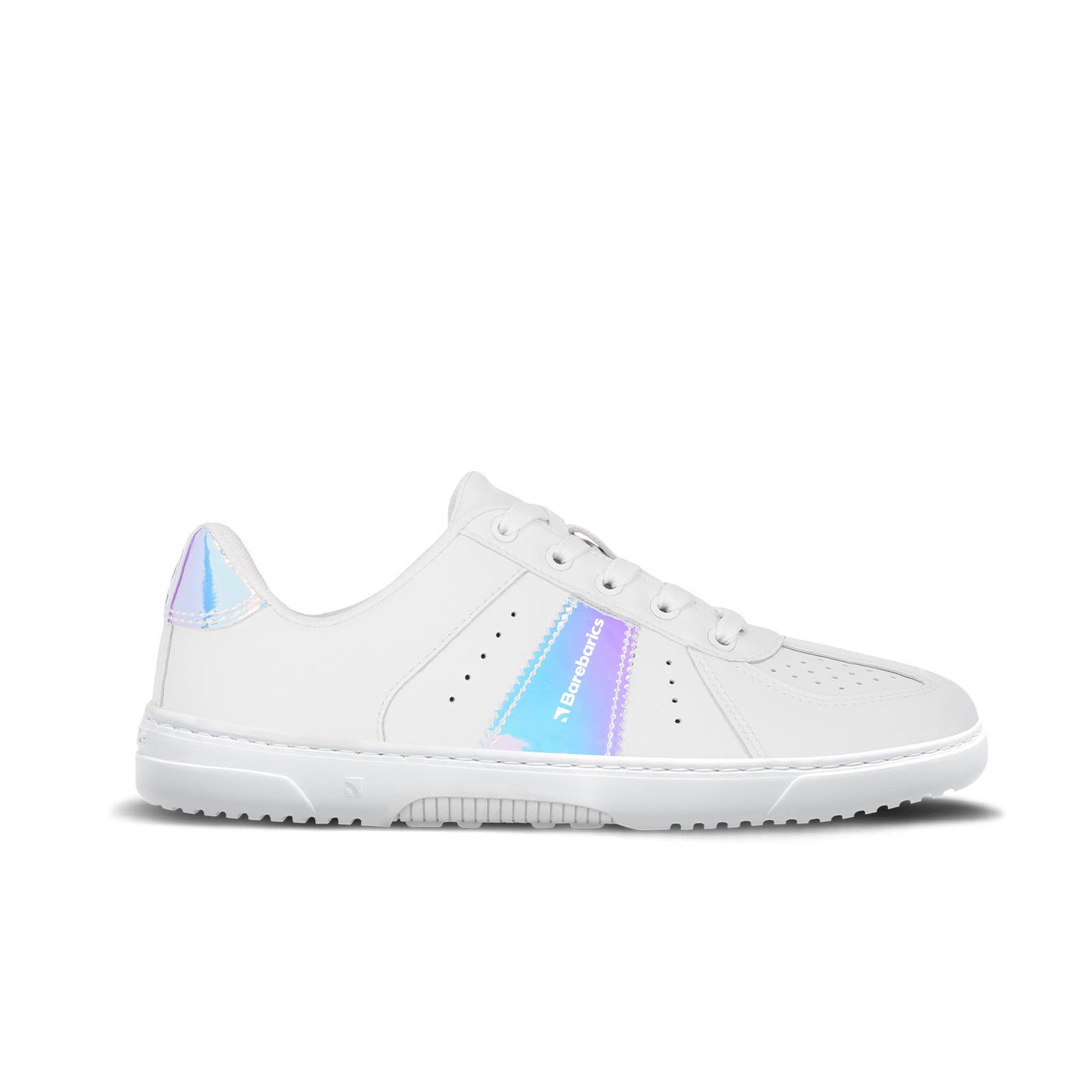 Barfuß-Sneaker Barebarics Icara - Weiß & Pastell schillernd