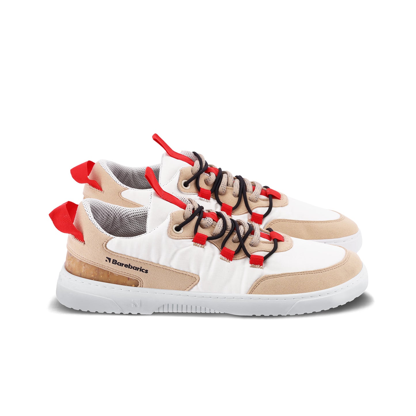 Barfuß-Sneaker Barebarics Revive - Beige & Weiß