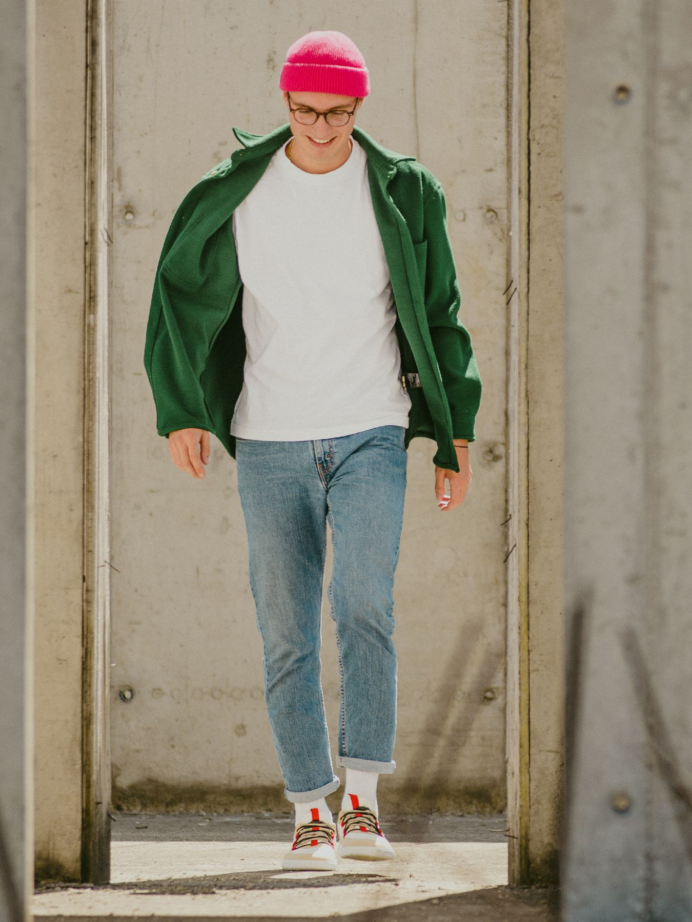 Barfuß-Sneaker Barebarics Revive - Beige & Weiß