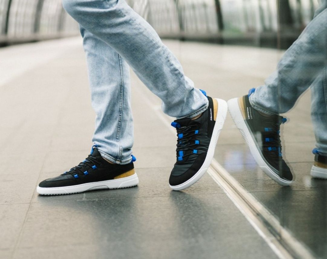 Barfuß-Sneaker Barebarics - Revive - Schwarz & Weiß