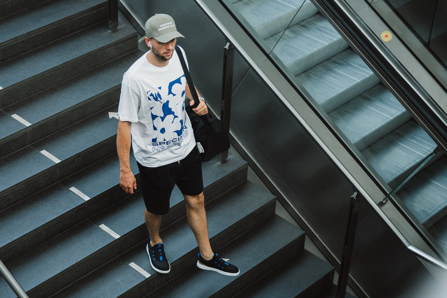 Barfuß-Sneaker Barebarics - Revive - Schwarz & Weiß