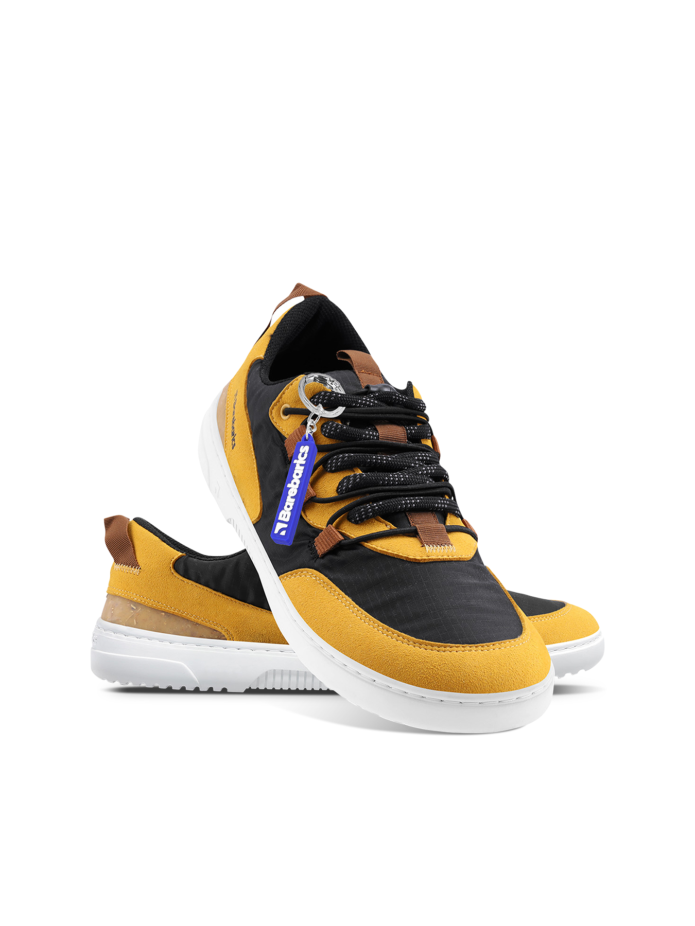 Barefoot Sneakers Barebarics Revive - Golden Yellow & Black