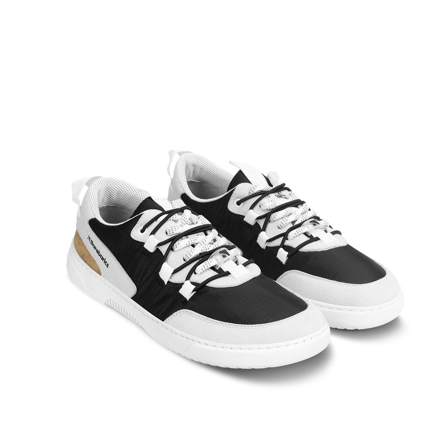 Barfuß-Sneaker Barebarics Revive - Hellgrau & Schwarz