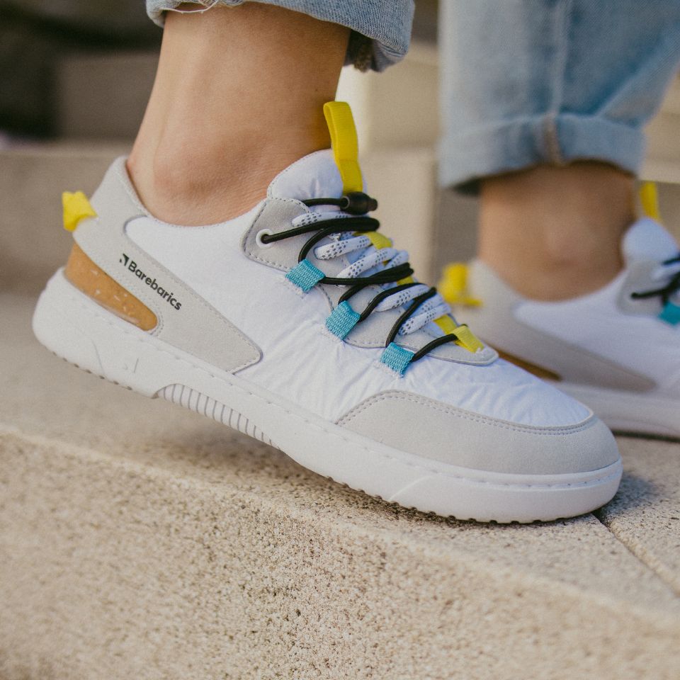 Barfuß-Sneaker Barebarics Revive - Weiß & Grau