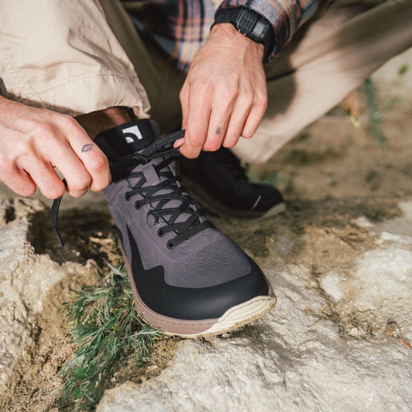 Barfußschuhe Barebarics Trekker - Dunkelgrau