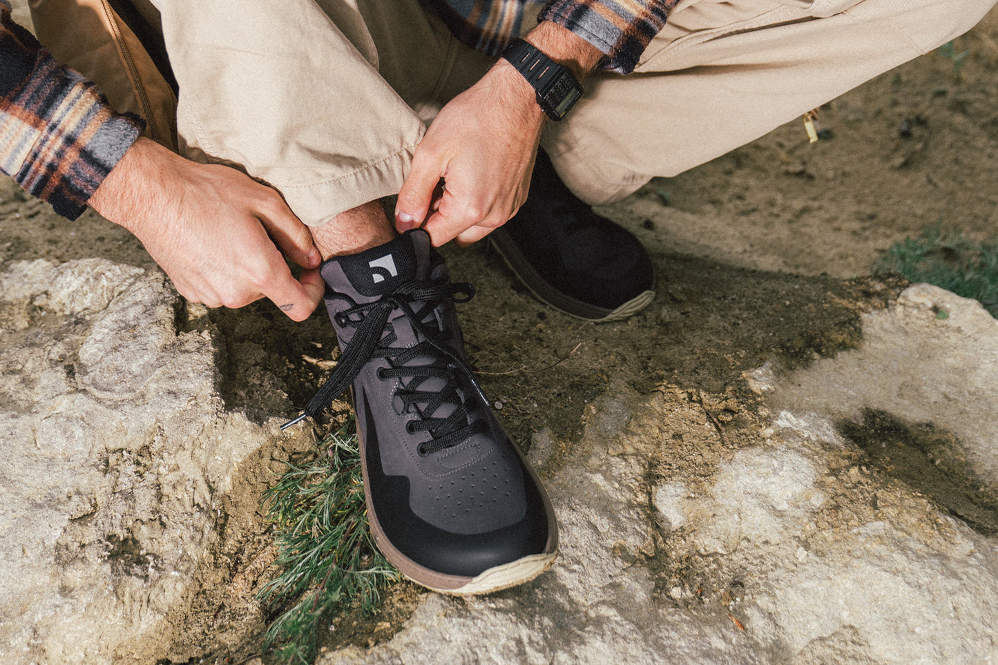 Barfußschuhe Barebarics Trekker - Dunkelgrau