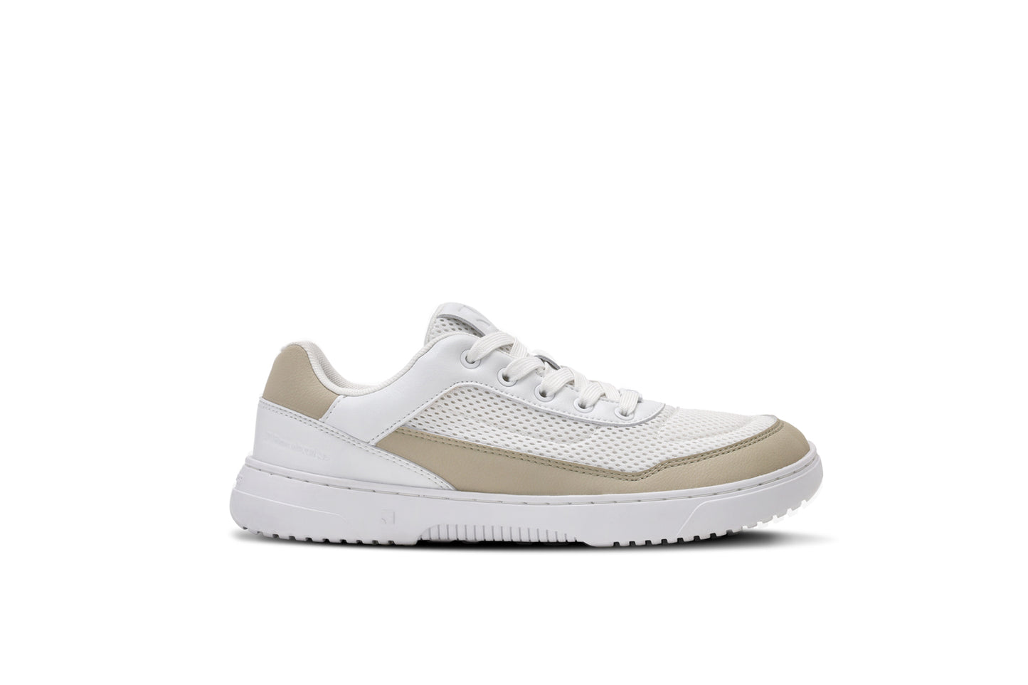 Barefoot Sneakers Barebarics Vaporo - White & Beige