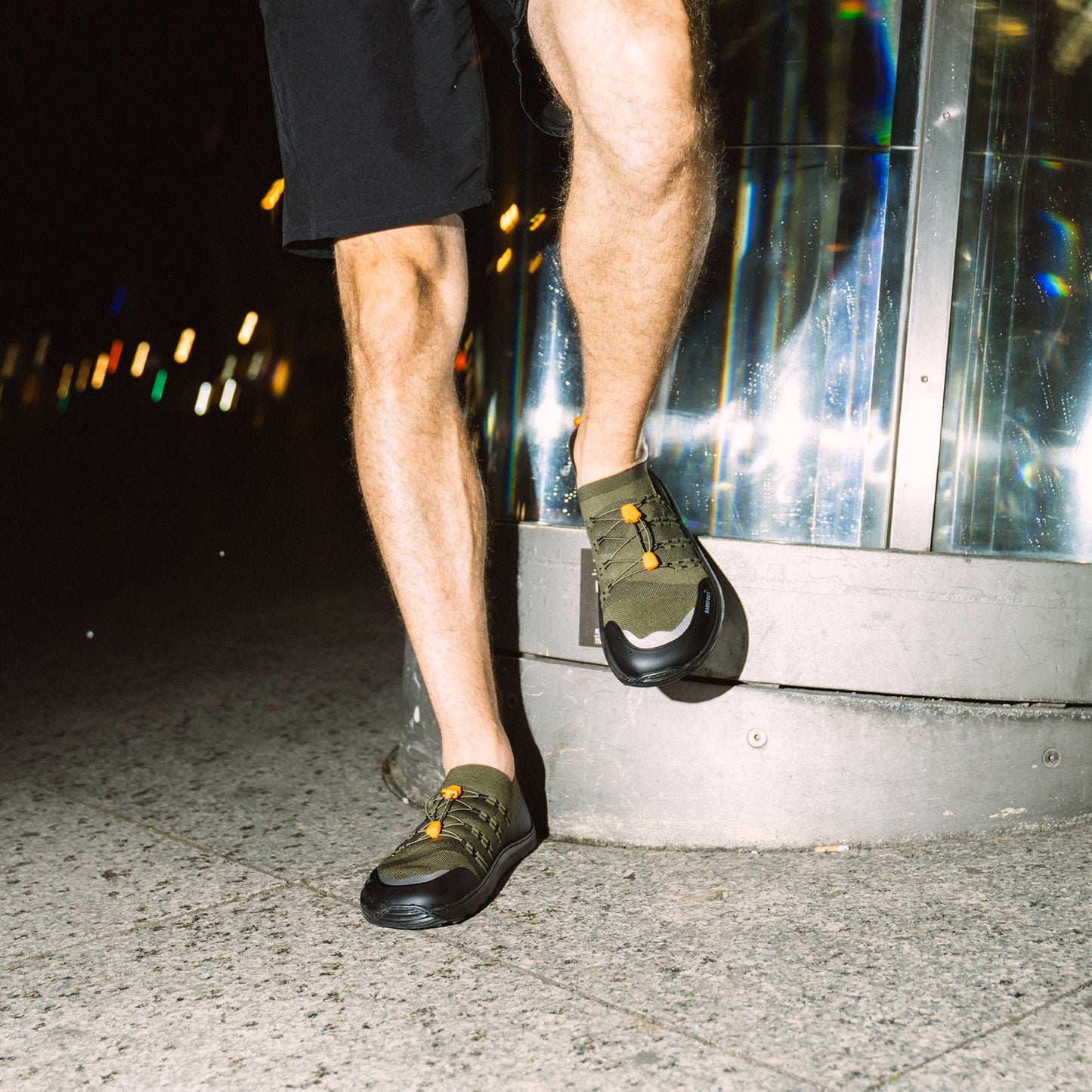 Barfuß-Sneaker Barebarics Voyager - Armeegrün