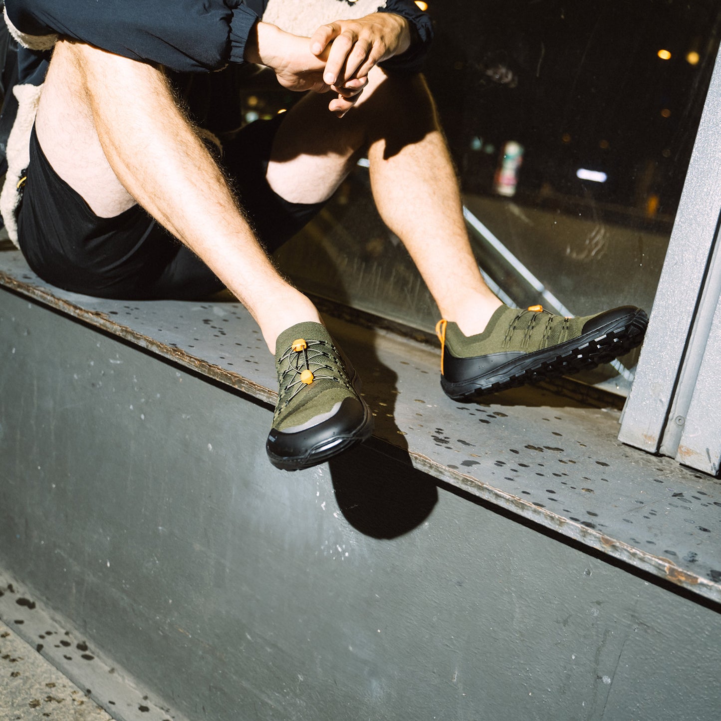 Barfuß-Sneaker Barebarics Voyager - Armeegrün
