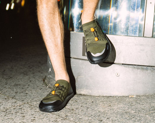 Barfuß-Sneaker Barebarics Voyager - Armeegrün