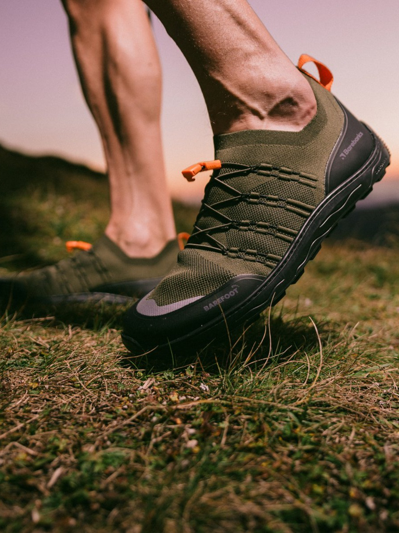 Barfuß-Sneaker Barebarics Voyager - Armeegrün