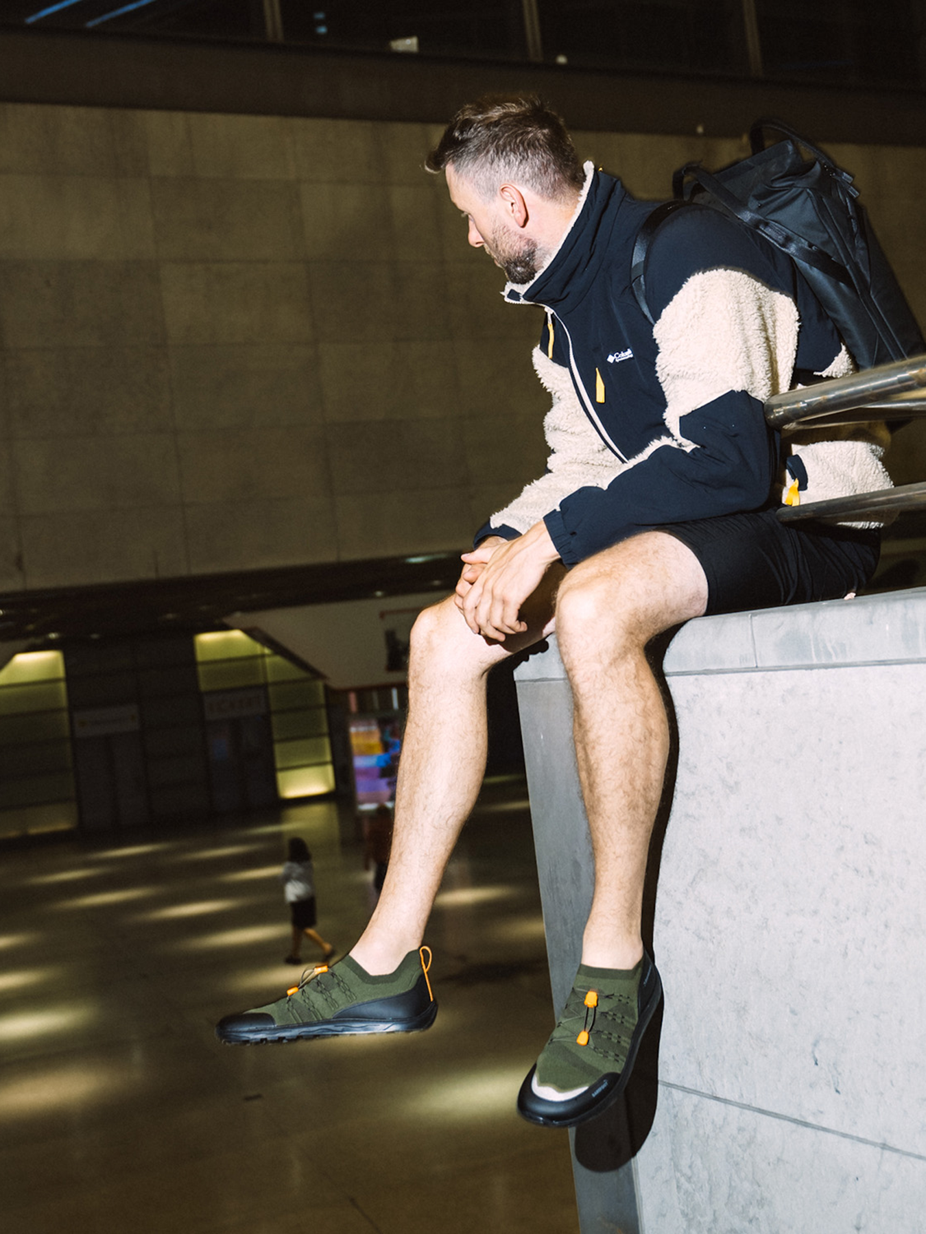 Barfuß-Sneaker Barebarics Voyager - Armeegrün