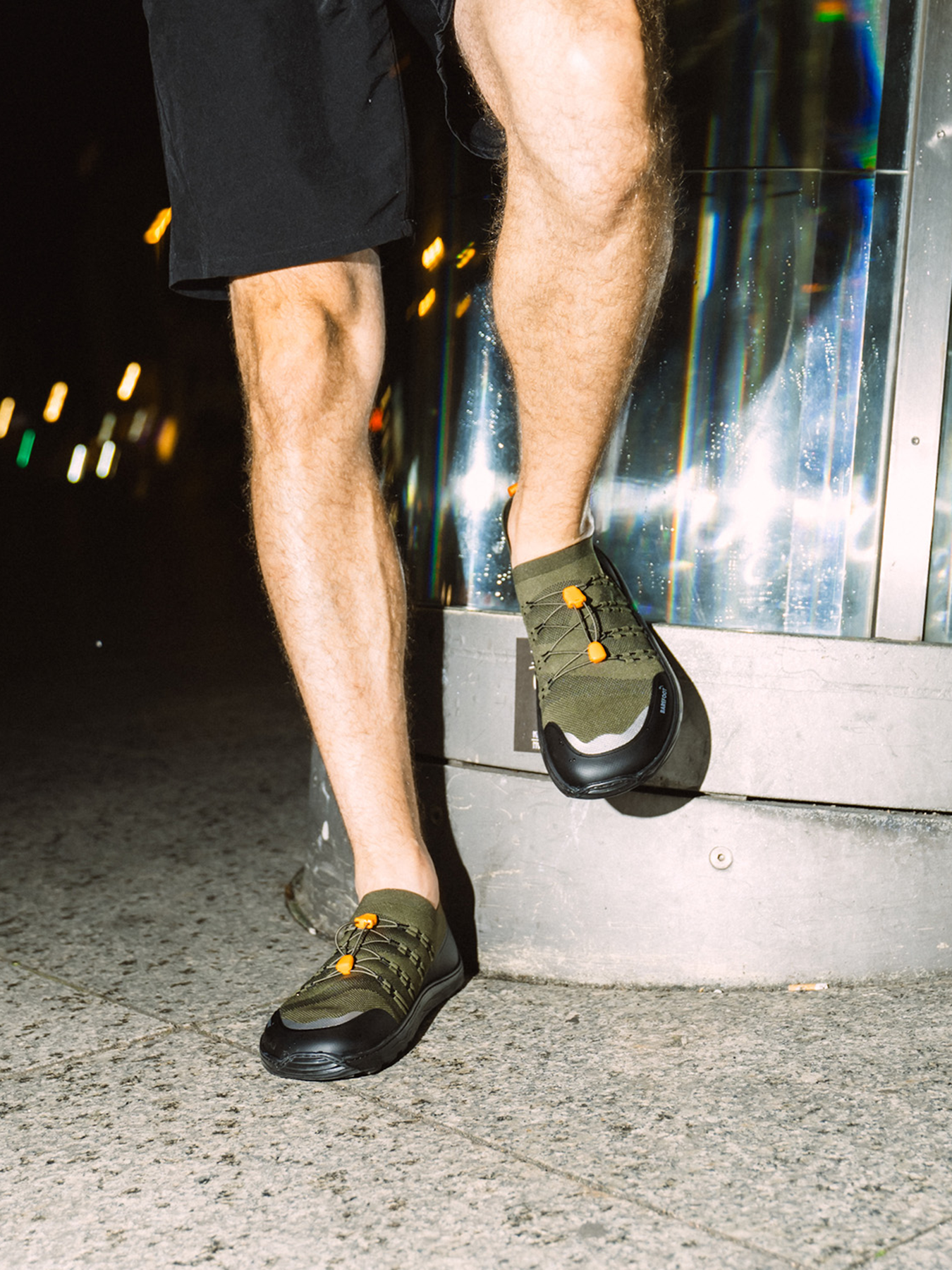 Barfuß-Sneaker Barebarics Voyager - Armeegrün