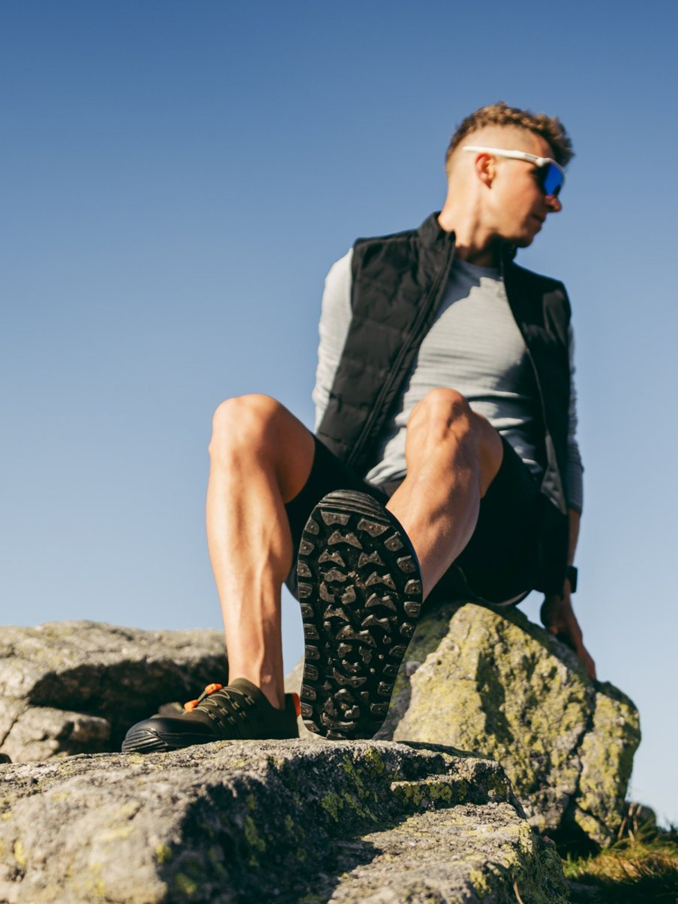 Barfuß-Sneaker Barebarics Voyager - Armeegrün