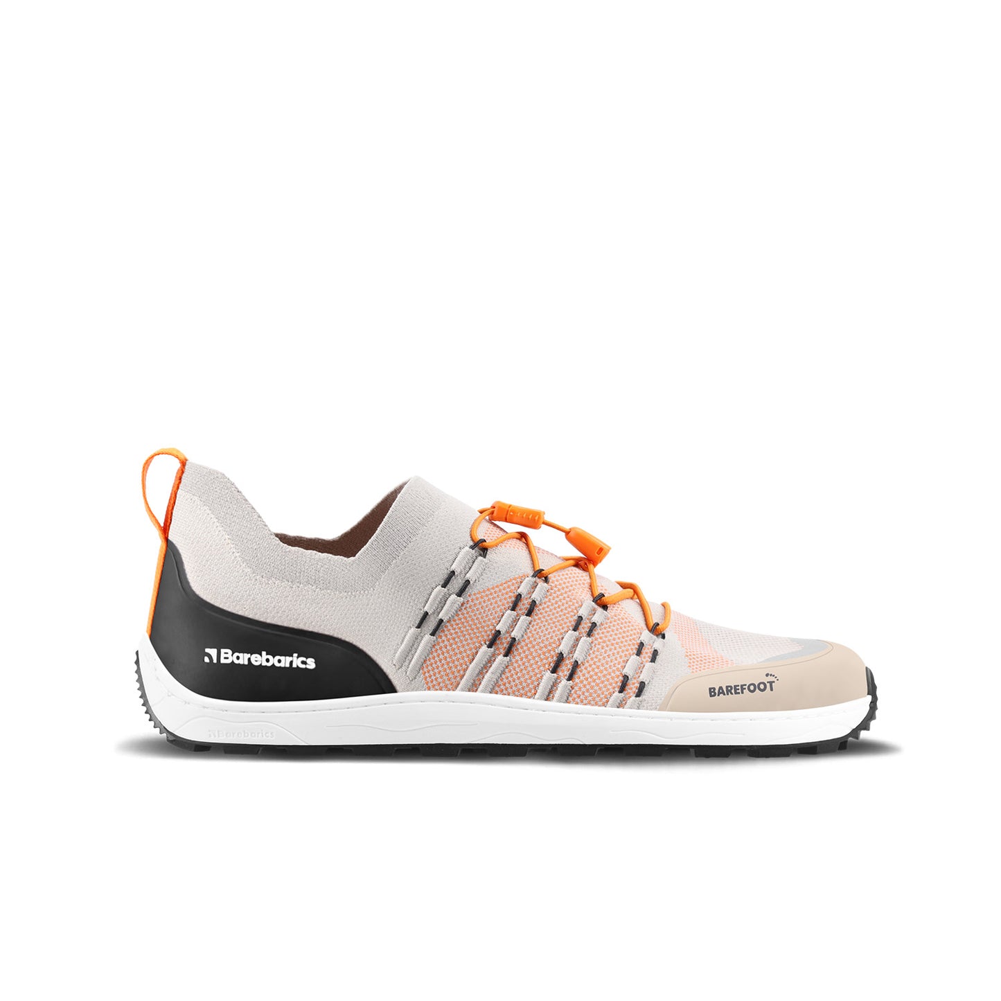 Barfuß-Sneaker Barebarics Voyager - Beige & Weiß
