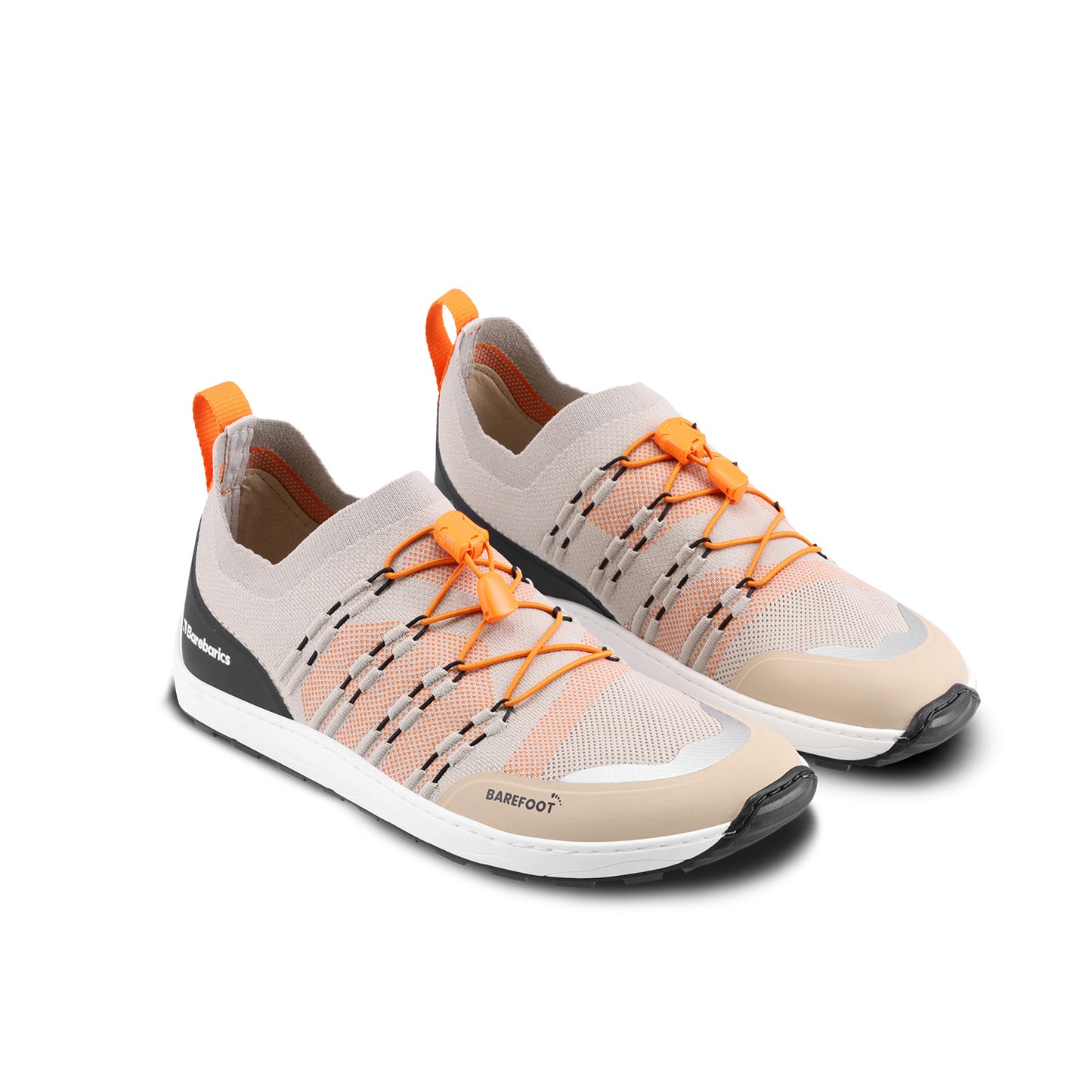 Barfuß-Sneaker Barebarics Voyager - Beige & Weiß