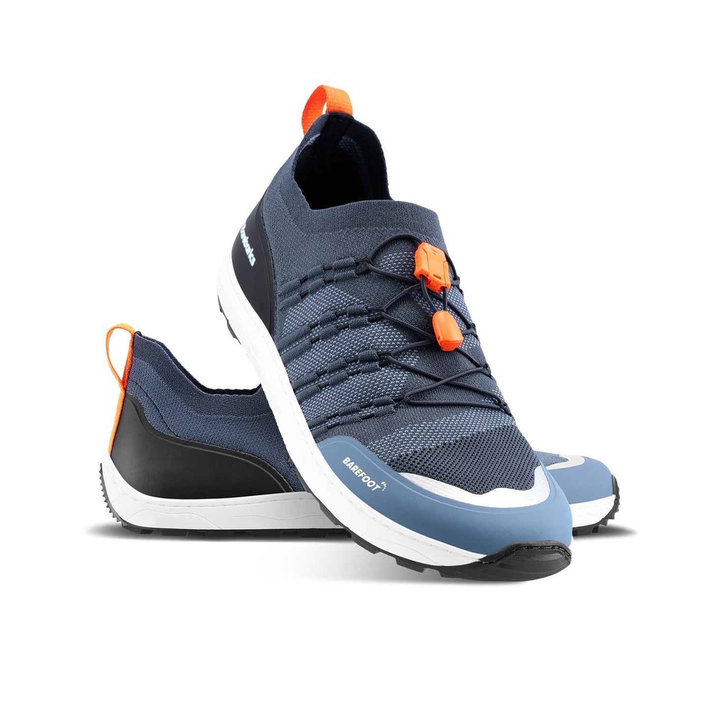 Barfuß-Sneaker Barebarics Voyager - Dunkelblau & Weiß (SALE)