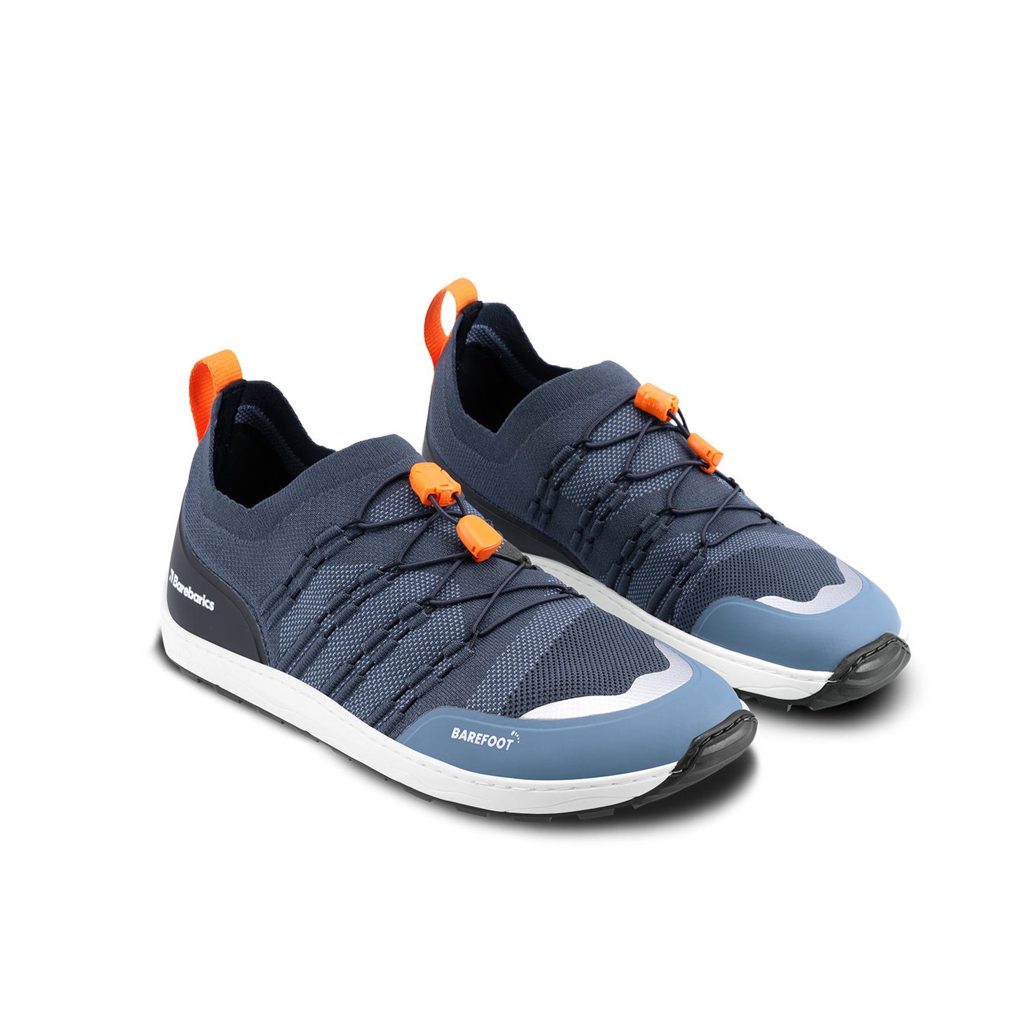 Barfuß-Sneaker Barebarics Voyager - Dunkelblau & Weiß