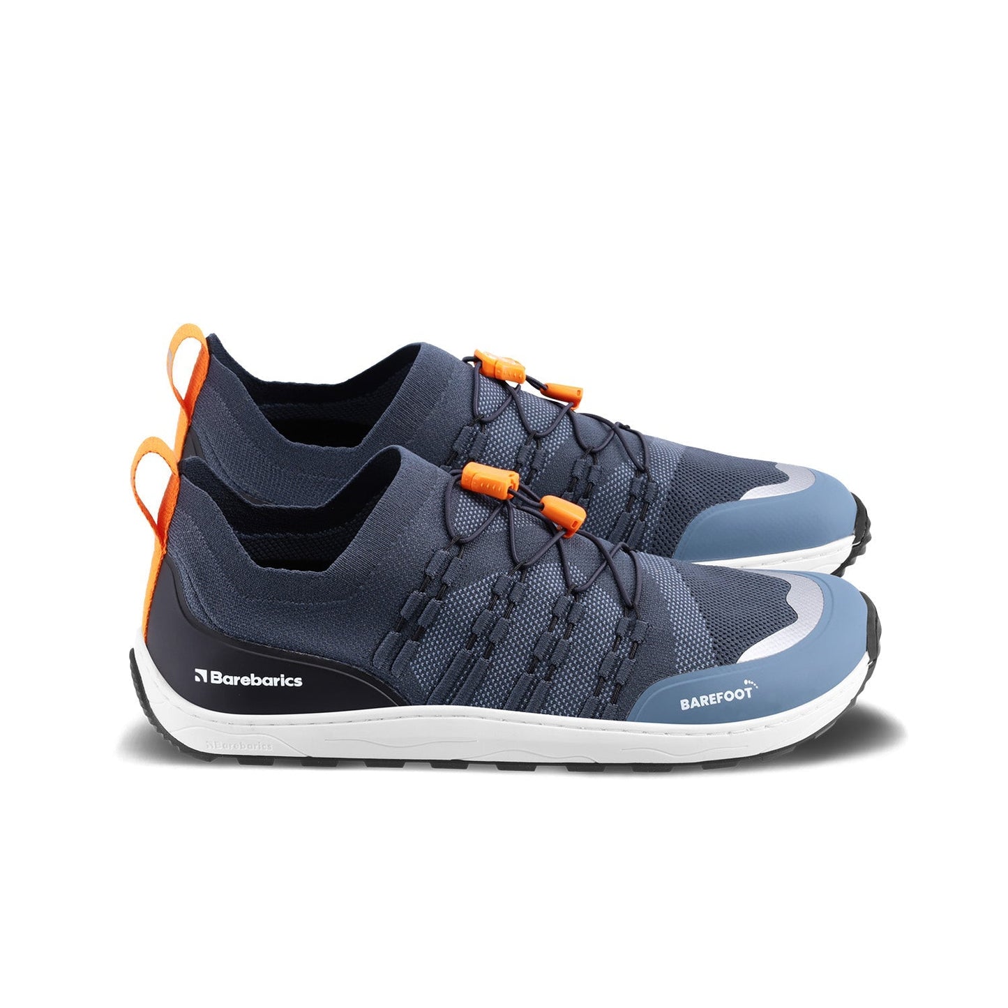Barfuß-Sneaker Barebarics Voyager - Dunkelblau & Weiß (SALE)