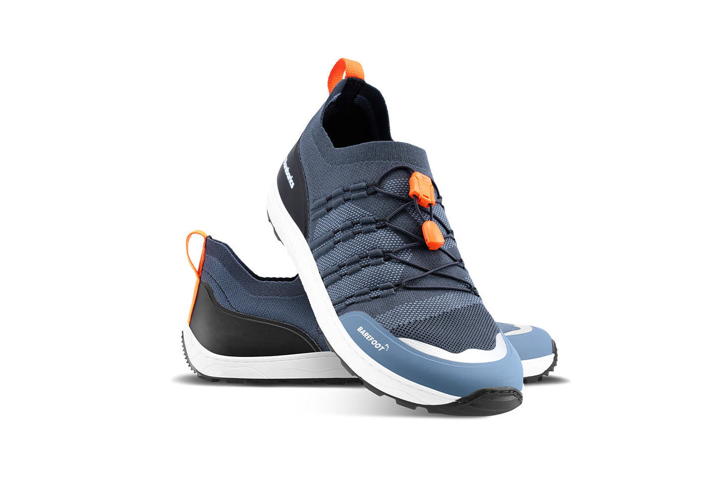 Barfuß-Sneaker Barebarics Voyager - Dunkelblau & Weiß (SALE)