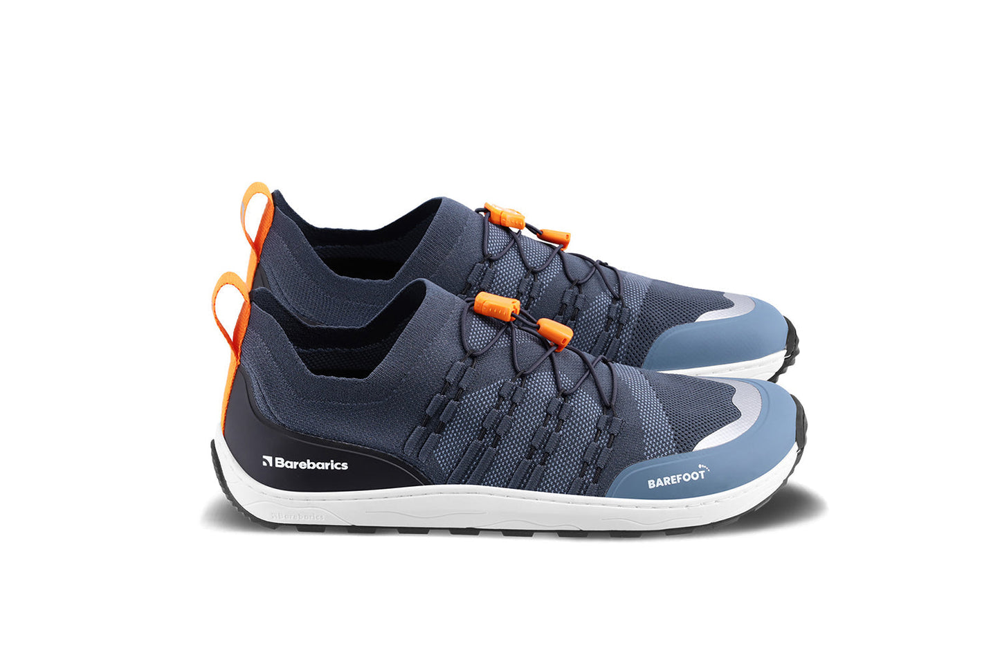 Barfuß-Sneaker Barebarics Voyager - Dunkelblau & Weiß (SALE)