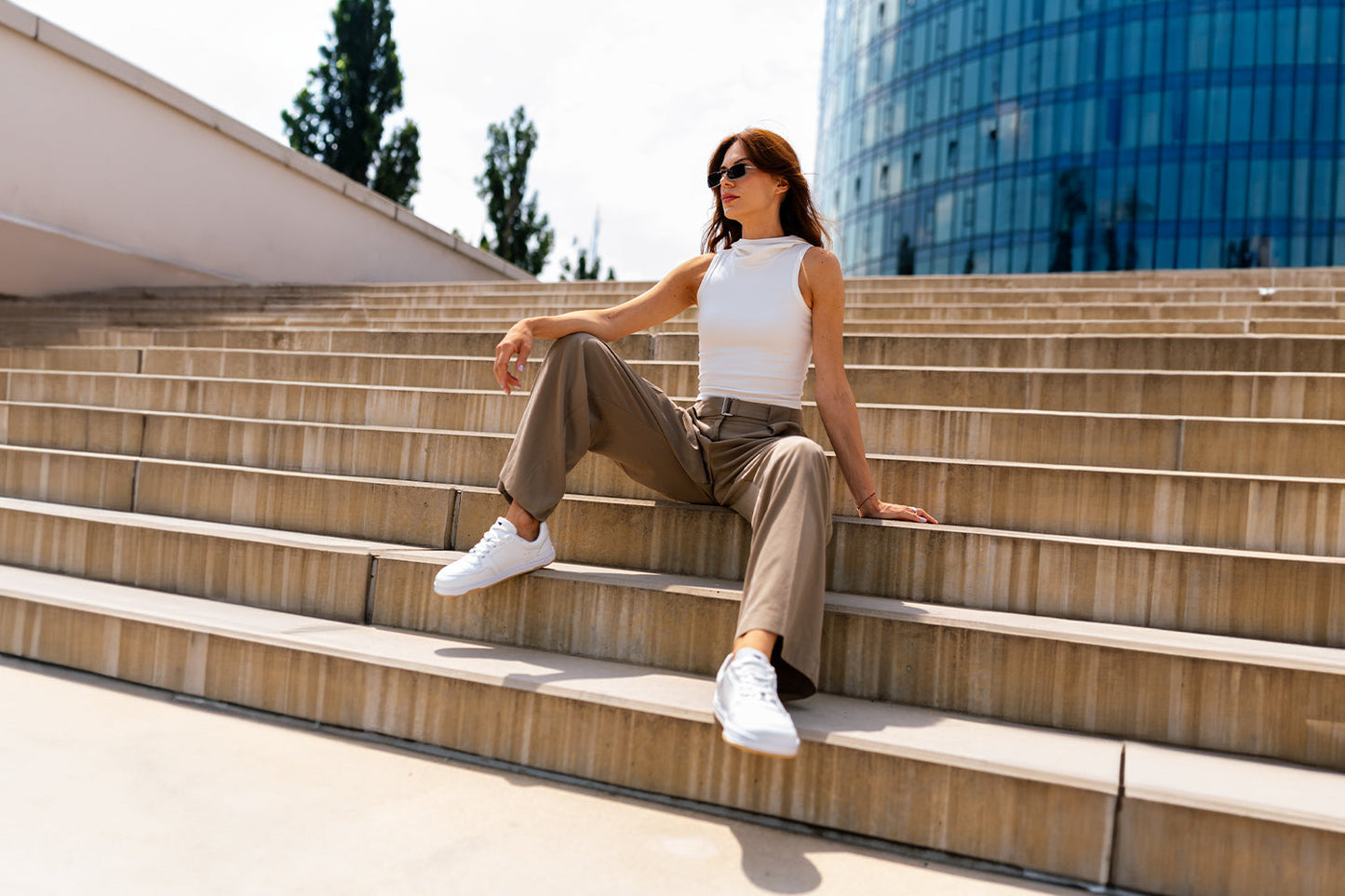 Barfuß-Sneaker Barebarics Wave - All White