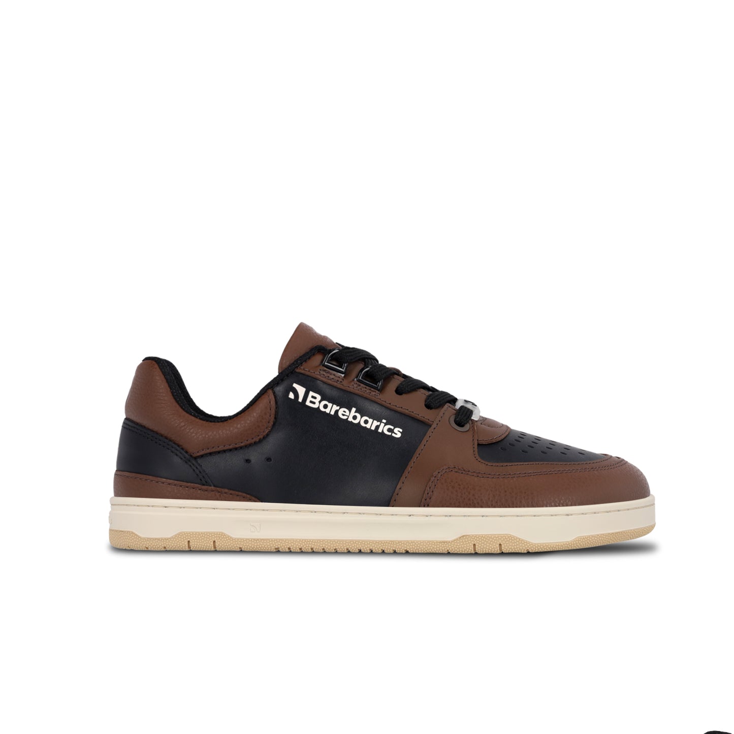 Barfuß-Sneaker Barebarics Wave - Schwarz & Dunkelbraun