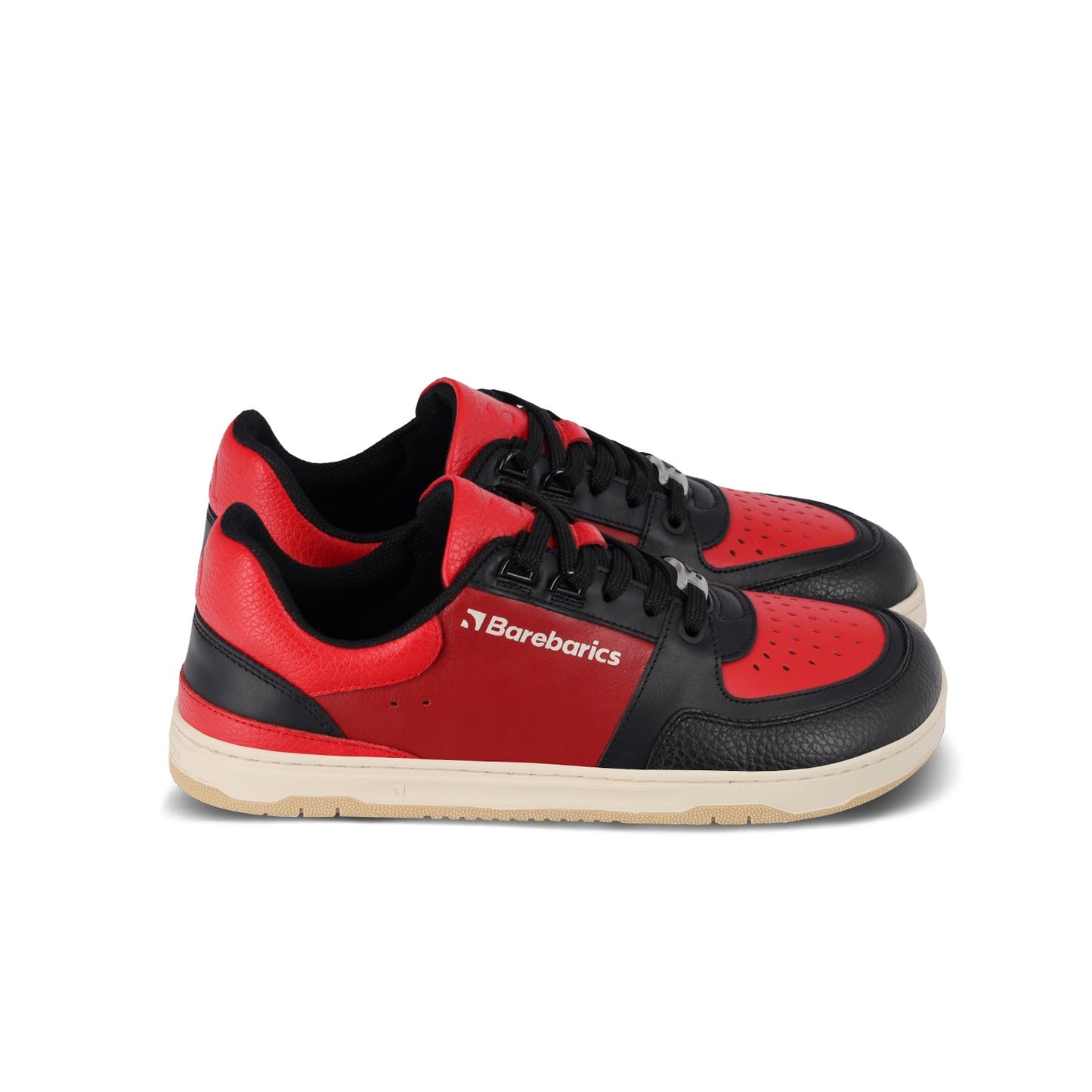 Barfuß-Sneaker Barebarics Wave - Schwarz & Rot