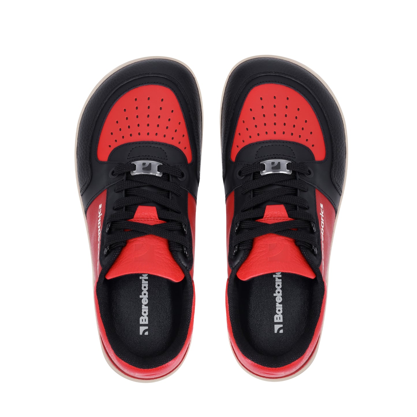 Barfuß-Sneaker Barebarics Wave - Schwarz & Rot