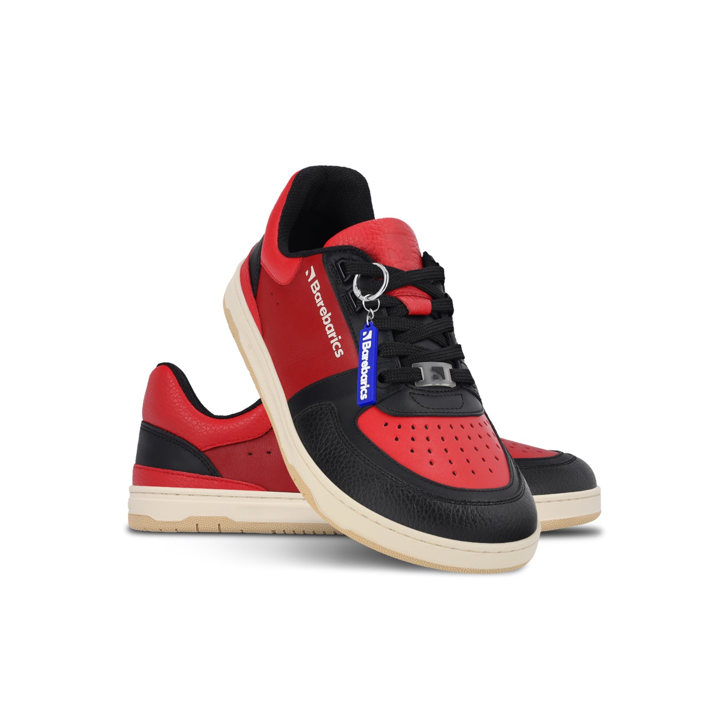 Barfuß-Sneaker Barebarics Wave - Schwarz & Rot
