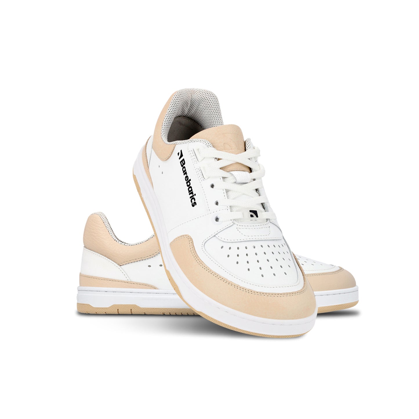 Barfuß-Sneaker Barebarics Wave - Weiß & Beige