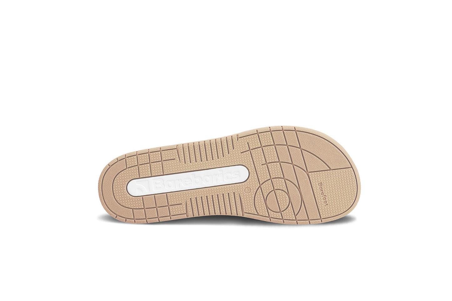 Barfuß-Sneaker Barebarics Wave - Weiß & Sonnenuntergangsgelb