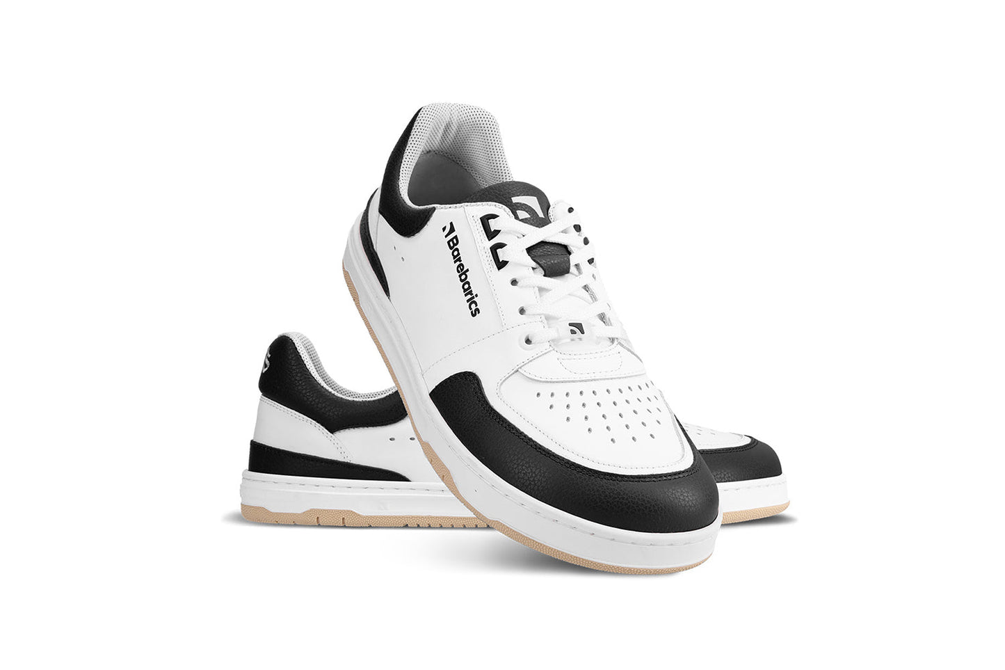 Barfuß-Sneaker Barebarics Wave - Weiß & Schwarz (SALE)
