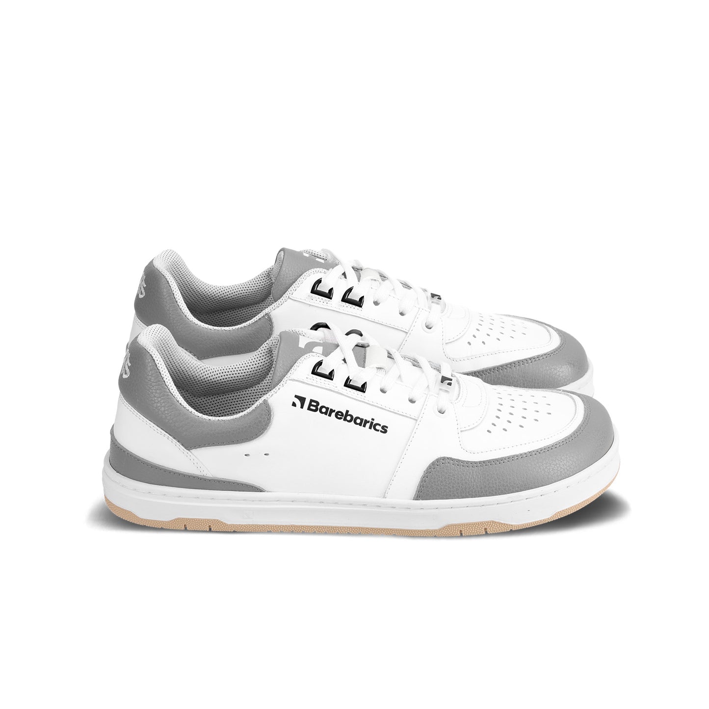Barfuß-Sneaker Barebarics Wave - Weiß & Grau
