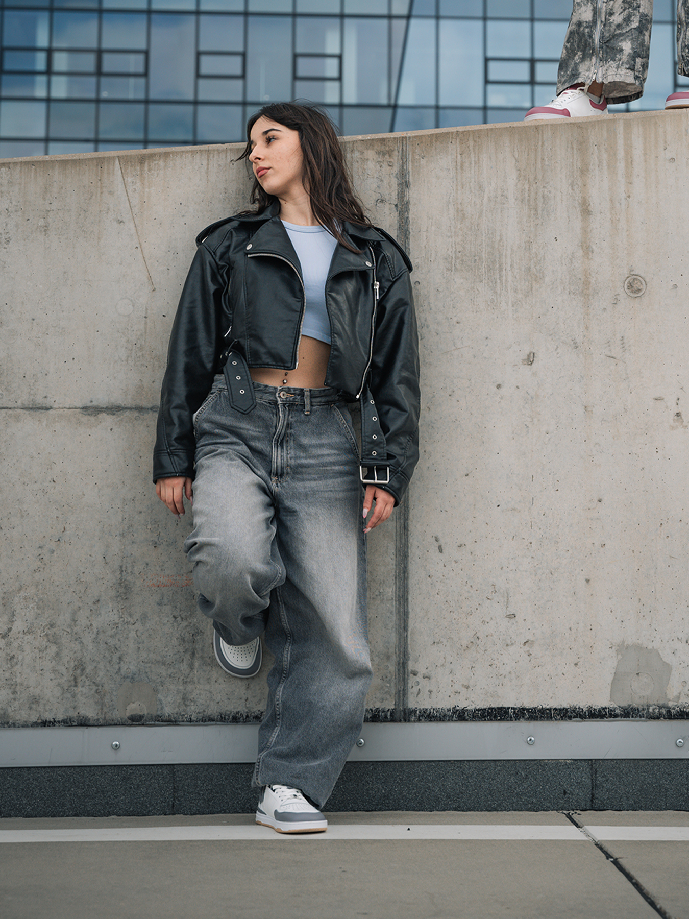 Barfuß-Sneaker Barebarics Wave - Weiß & Grau